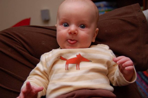 Beginning of the poop