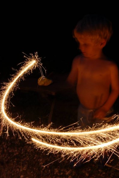 Long exposure + fire = Win